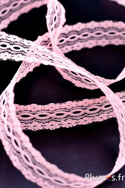 Ruban dentelle - largeur 2 cm - abricot
